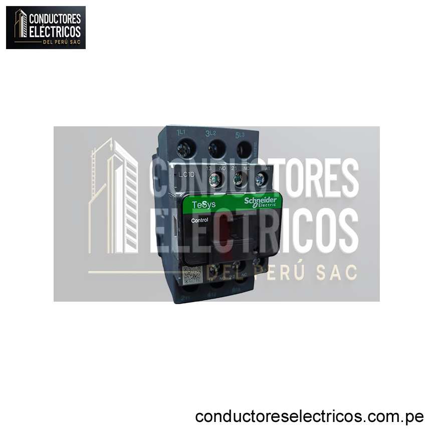 CONTACTOR ELÉCTRICO DE 25A 220VAC - LC1D25M7-TESYS - SCHNEIDER