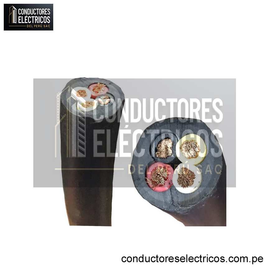 CABLE VULCANIZADO NPT 4X6 AWG