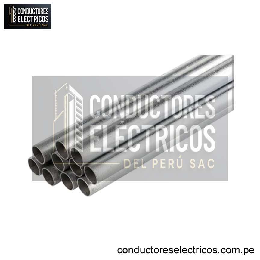 TUBO CONDUIT ACERO GALVANIZADO EMT 1/2 X3MTS, UL