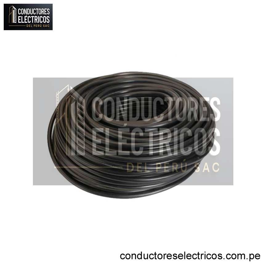 CABLE VULVCANIZADO  NLT 3X8 AWG INDECO 100 METROS