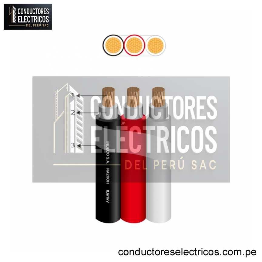 CABLE N2XOH 3-1X16MM2 0.6/1KV, 10007455, INDECO