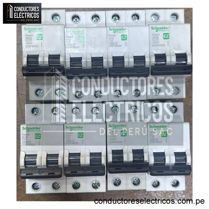 INTERRUPTOR TERMOMAGNÉTICO 2X10 A -10KA/220VAC EZ