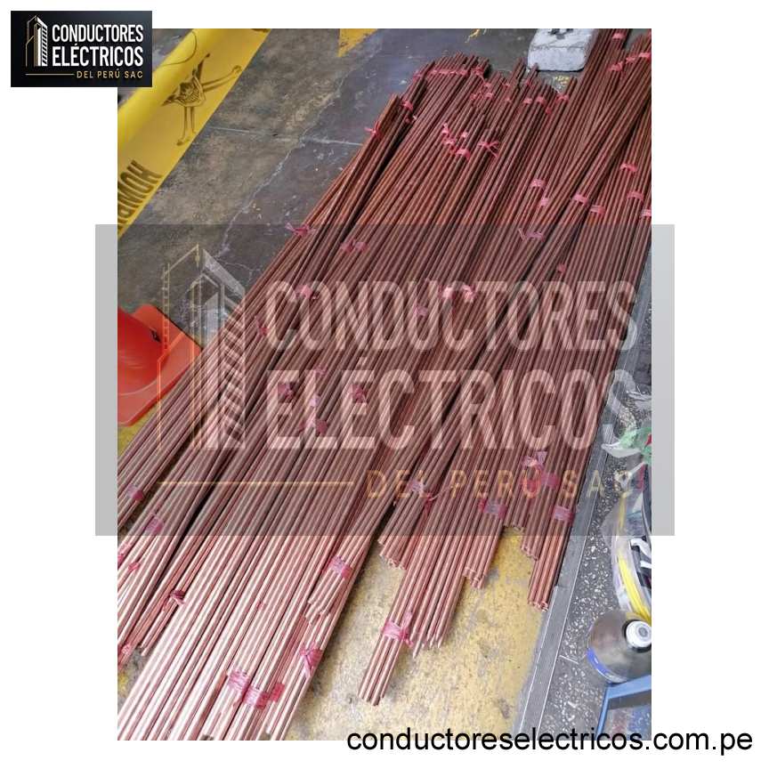 VARILLA DE COBRE PARA POZO TIERRA 5/8