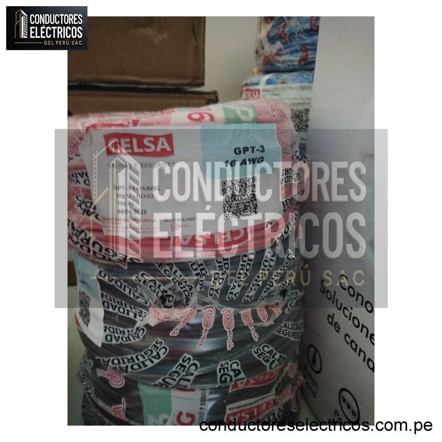CABLE GPT-3 16AWGV COLOR ROJO