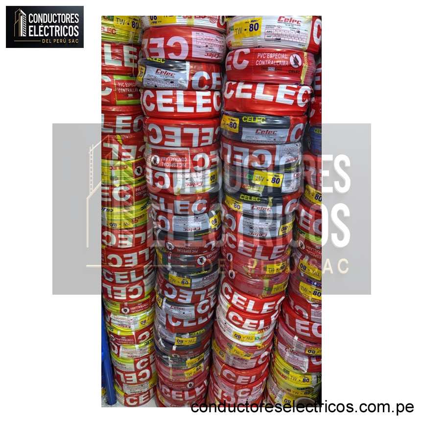 CABLE CELEC TW-80 2.5 MM2 7 HILOS COBRE 100 METROS  VERDE /AMARILLO