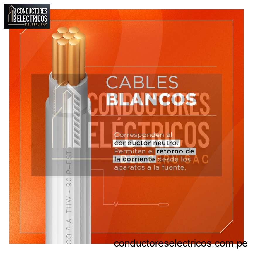 CABLE INDECO THW-90 +PLUS 12 AWG 450/750 V X 100 METROS  BLANCO