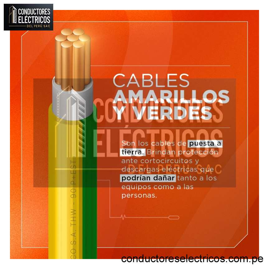 CABLE INDECO THW-90 +PLUS 10 AWG 450/750 V X 100 METROS  VERDE / AMARILLO