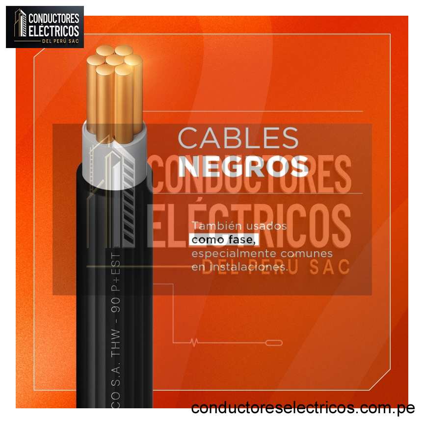 CABLE INDECO TW-80 +PLUS 12 AWG 450/750 V X 100 METROS NEGRO