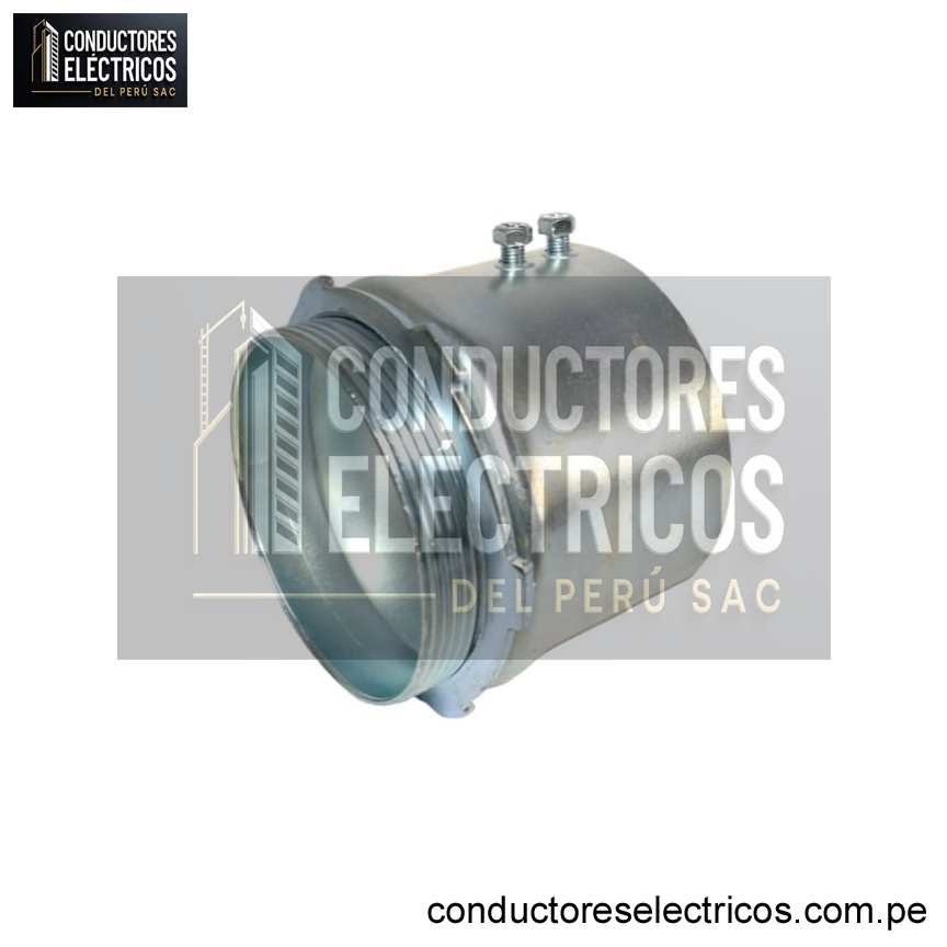 CONECTOR A CAJA ACERO EMT 3´´ UL