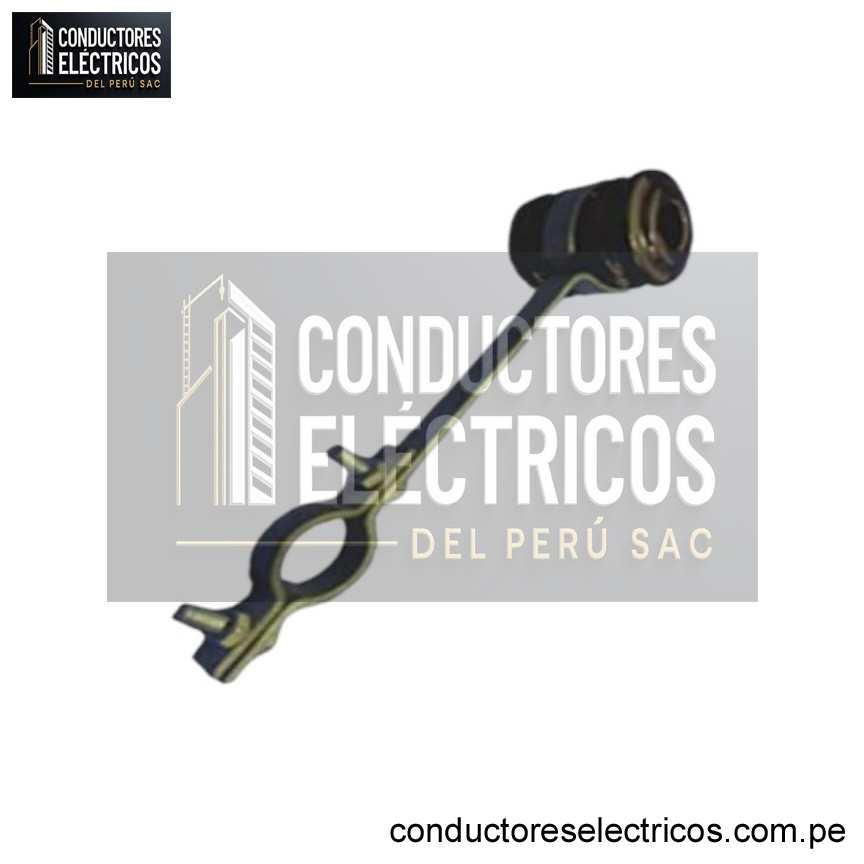 BRAZOS PARA BAJADA DE CABLES DE PARARRAYOS.