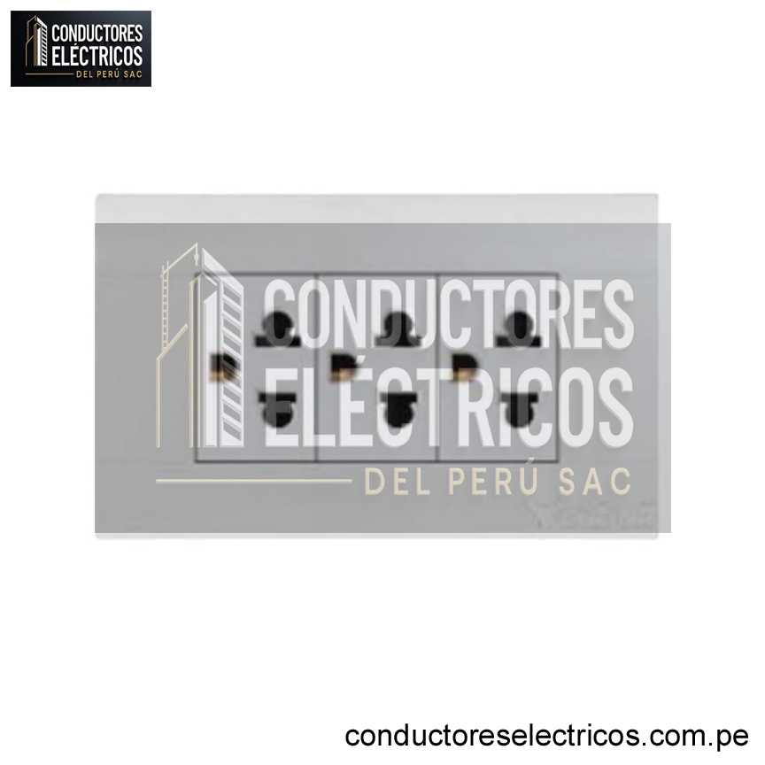 TOMACORRIENTE TRIPLE CUBULL