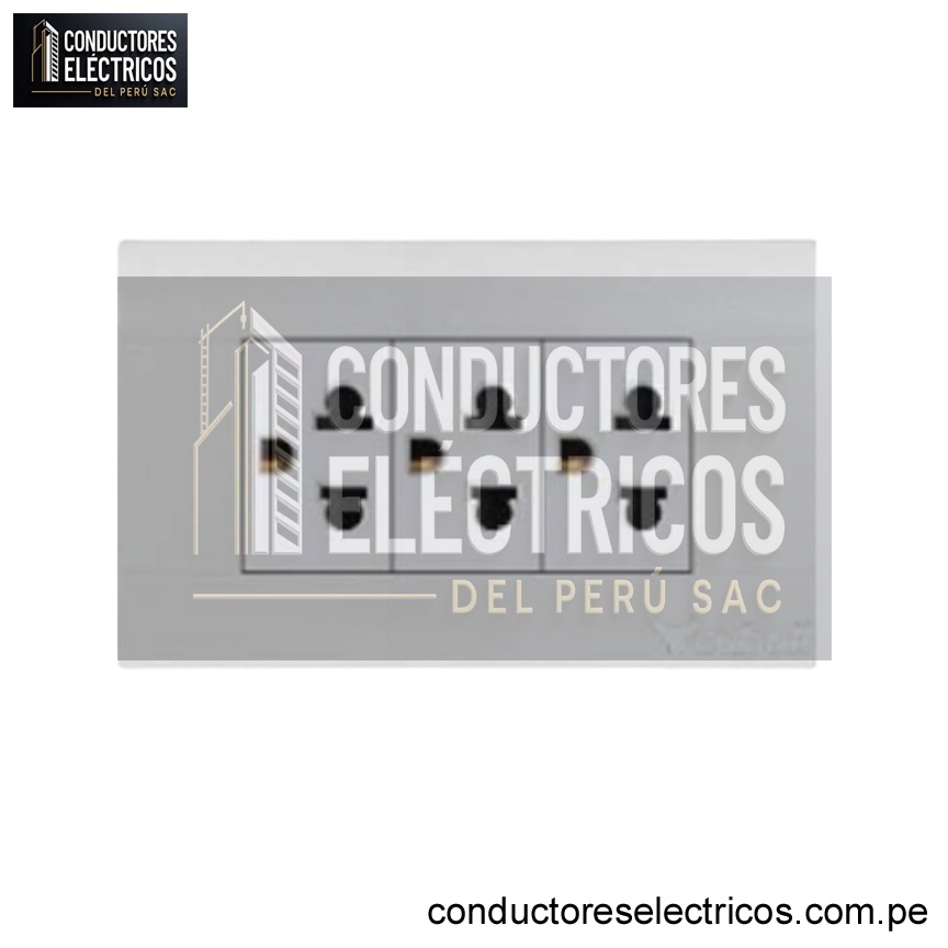 TOMACORRIENTE TRIPLE CUBULL