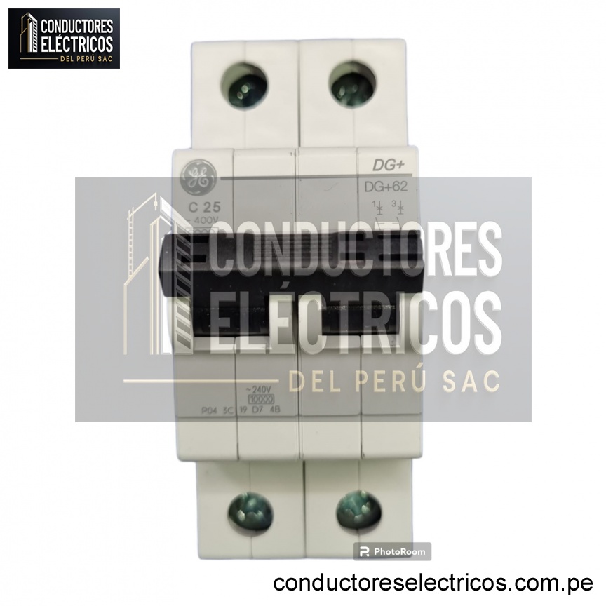 INTERRUPTOR TERMOMAGNÉTICO 2X16A 220V-10KA GENERAL ELECTRIC