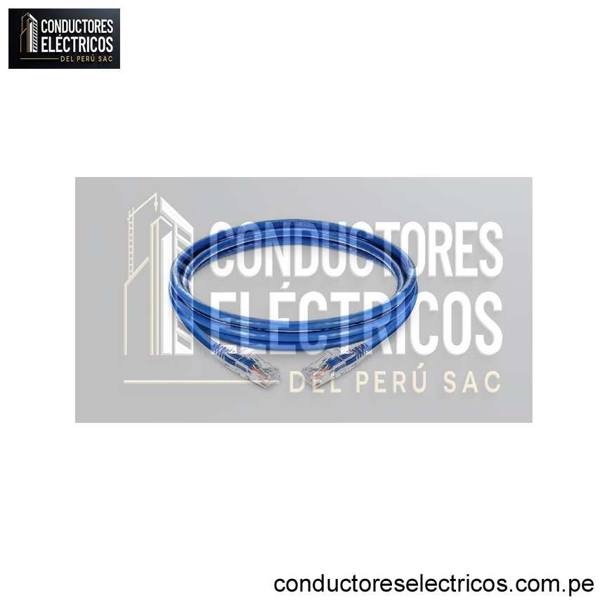 PACHCORD LSZH CAT6A 1MTS ROJO/NEGRO/AZUL