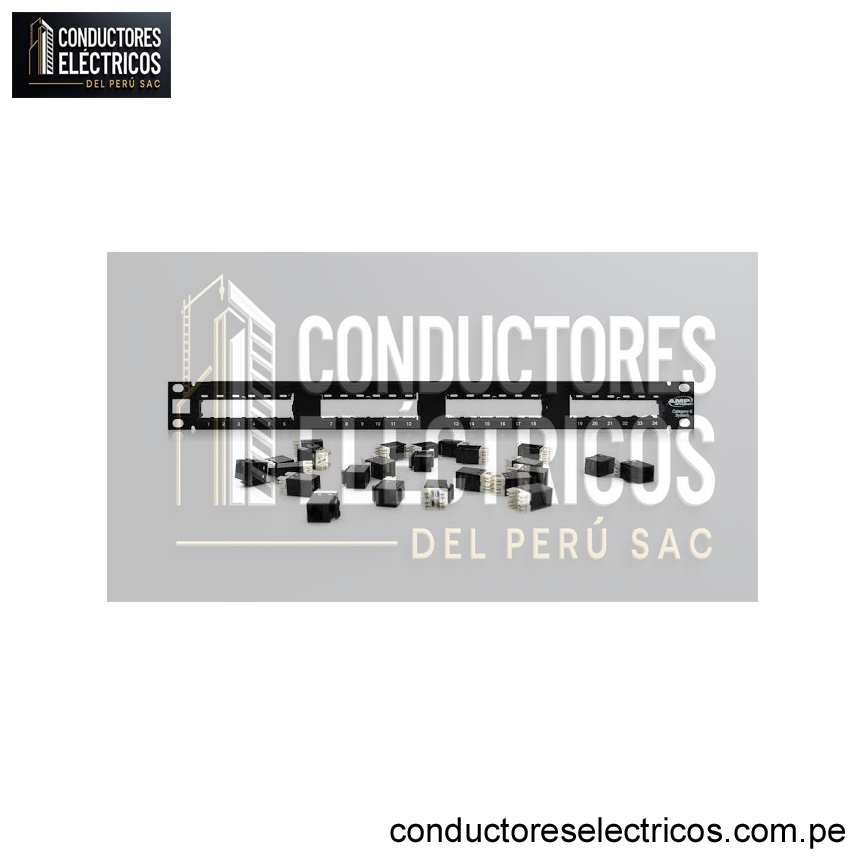 PACHPANEL CAT6 DE 24 PUERTOS