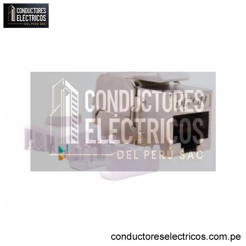 JACK RJ45 CAT6A ROJO/NEGRO/BLANCO/AZUL