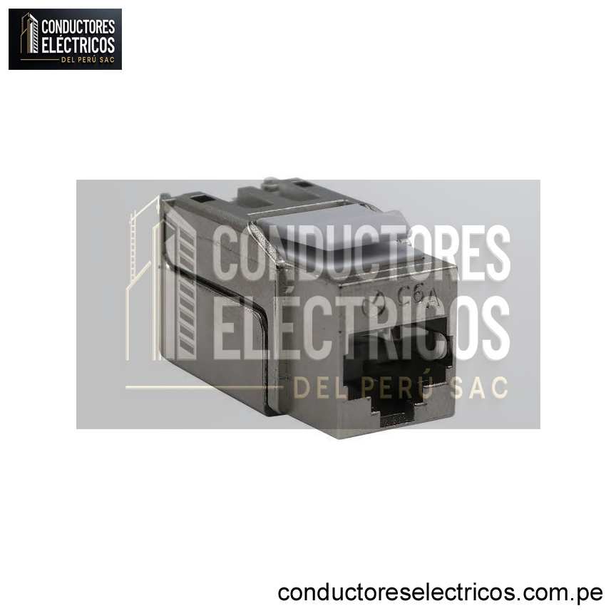 JACK RJ45 CAT6A ROJO/NEGRO/AZUL