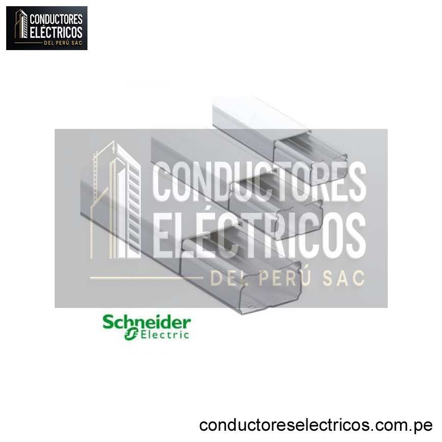 CANALETA BLANCA CERRADA 20X10 X 2MTS