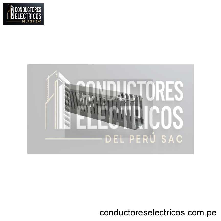 CANALETA RANURADA GRIS 40X40 X 2MTS