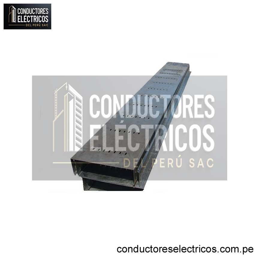 BANDEJA PORTACABLE PERFORADA 10X15X2.40MTS