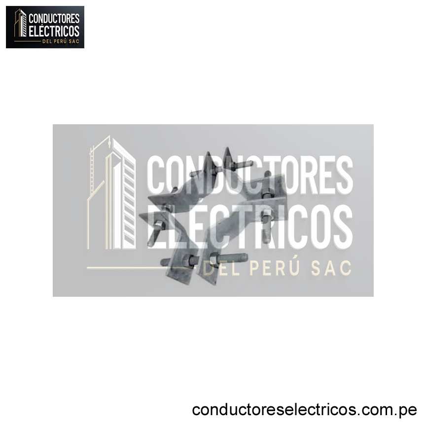 ABRAZADERA DE 4 SECTORES  PARA RETENIDA DE 75MM DE ALTURA 6.35MM DE ESPESOR